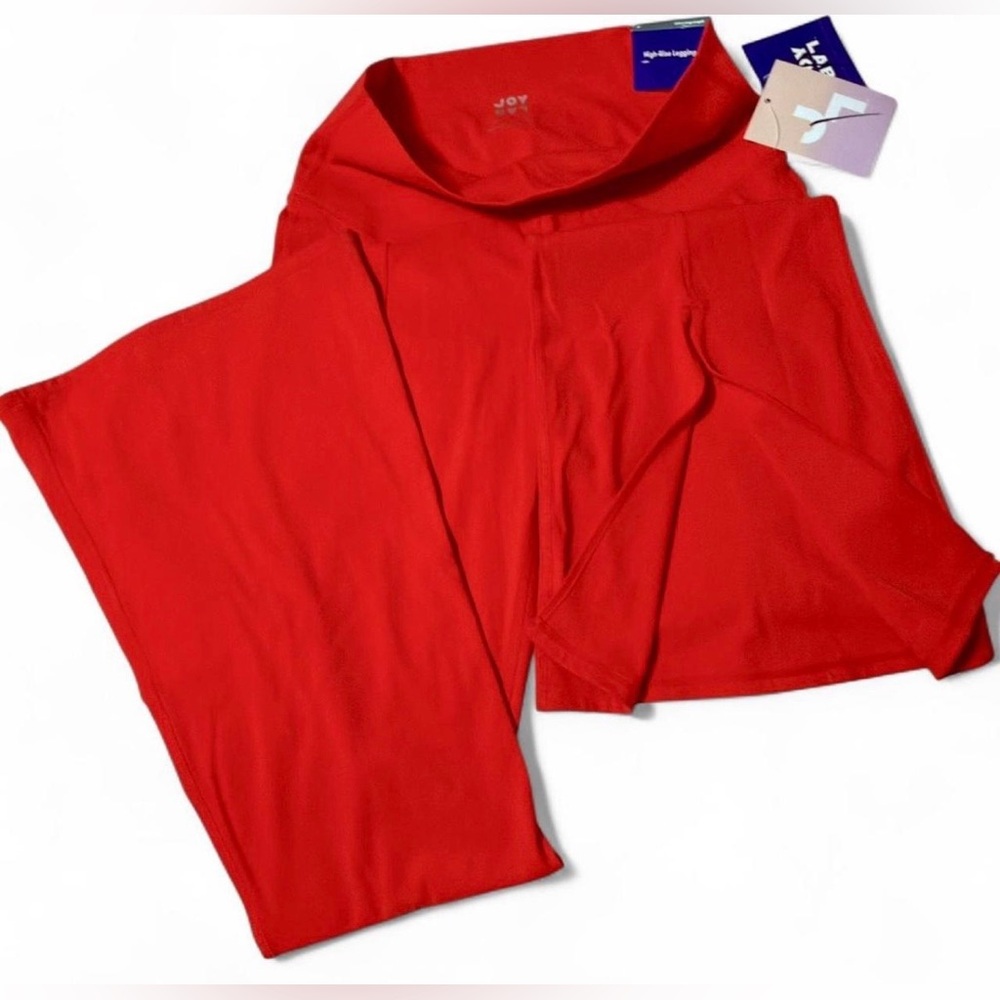 JoyLab Bold Red High-Rise Leggings